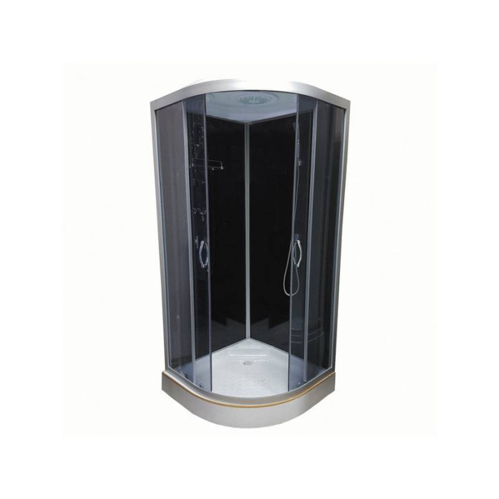 Душевой бокс Atlantis 100x100см тонированое AKL 100P-T ECO (GR)