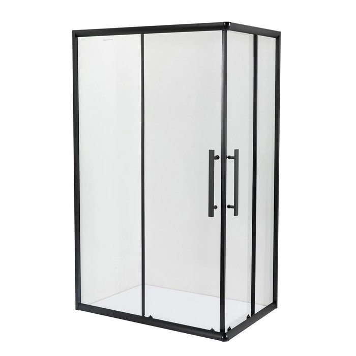 Душевая кабина AquaStream Ethos 100SR All Blacks без піддону