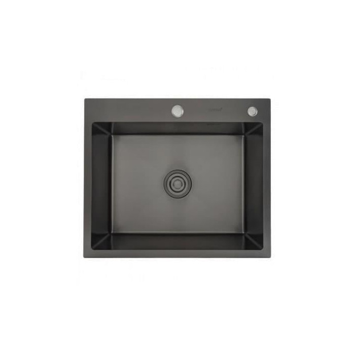 Кухонна мийка GAPPO GS 6050-6 (чорний)