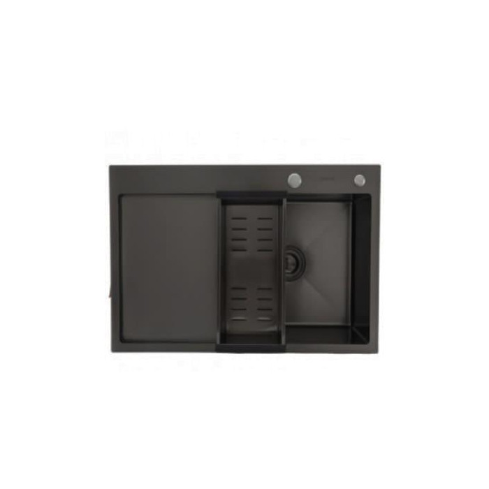 Кухонна мийка GAPPO GS 7850-6L (чорний)