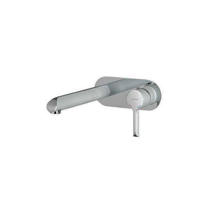 Смеситель для раковины Gappo G1003-28 (белый-хром)