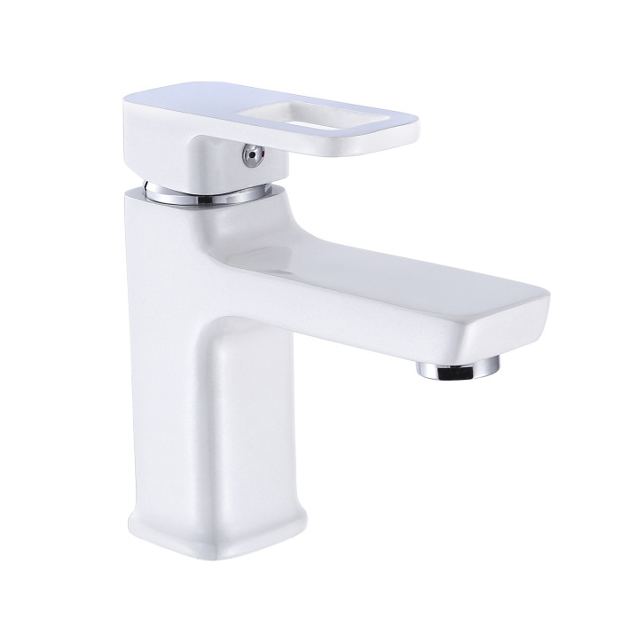 Смеситель для раковины Lidz Wawel 001 LDWAW001WHI45397 White