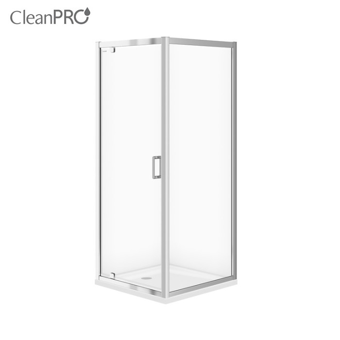 Душевая кабина Cersanit ARTECO 80Х80Х190 З ПОВОРОТНИМИ ДВЕРИМА ПРОЗОРЕ СКЛО S157-009