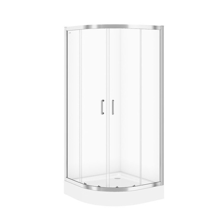 Душевая кабина Cersanit ZIP 80Х80Х190, ПРОЗОРЕ СКЛО S154-001