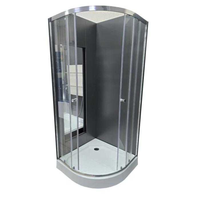 Душевая кабина Veronis KN-15-00 90 х 90 х 203см, прозрачное стекло с поддоном