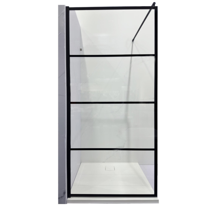 Душова перегородка Atlantis PF-69 BLACK PRINT 120х190