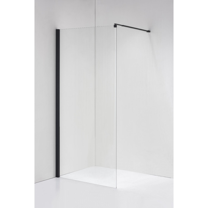 Душевая перегородка Atlantis PF-70J Black 90х190