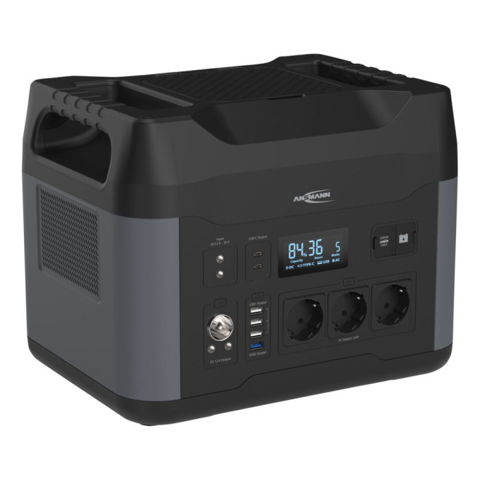 Зарядна станція Ansmann PS2200AC-2200W-1480Wh-cb