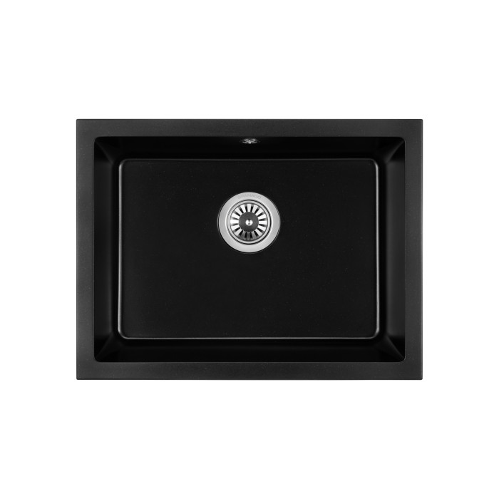 Кухонна мийка GRANADO Under top L Black shine (gr3501)