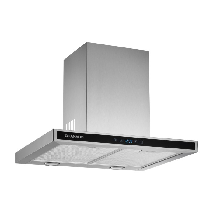 Витяжка кухонна GRANADO Alcoba 1614-1200 Inox Black glass (GCH916471)