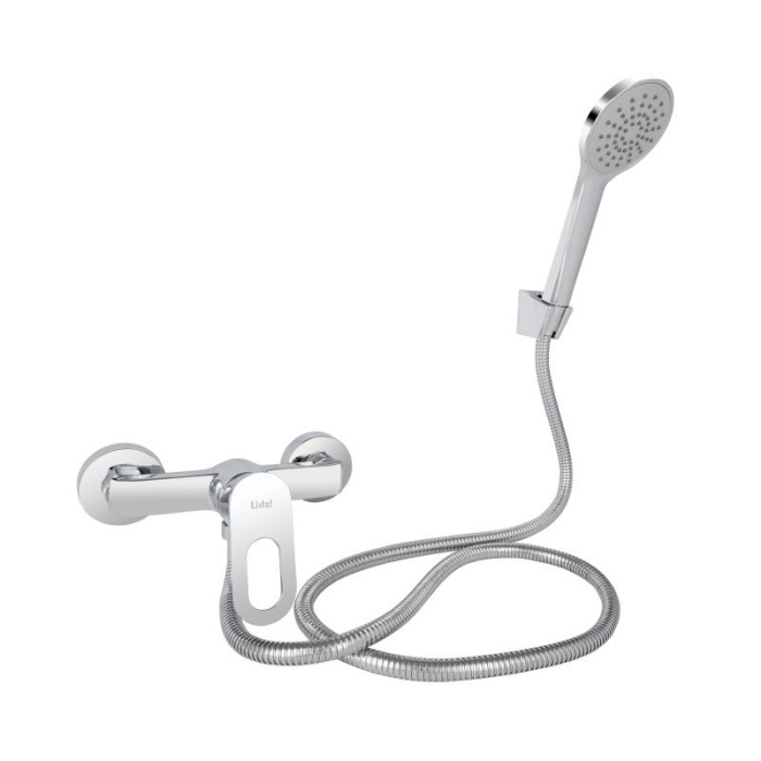 Змішувач для душу Lidz Latwa 010 (з душовим гарнітуром) (k40) LDLAT010CRM45416 Chrome (SD00051540)
