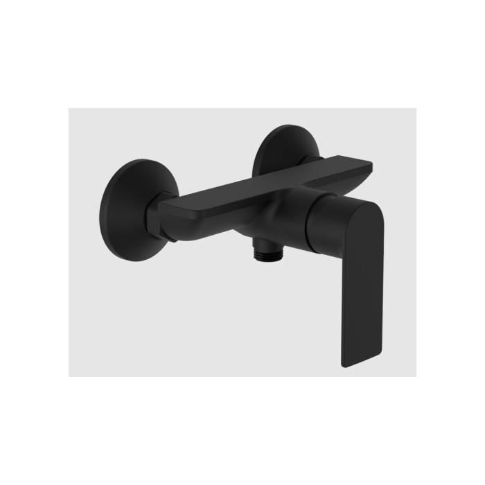 Змішувач для душу чорний Excellent Glad ARNL.1108BS