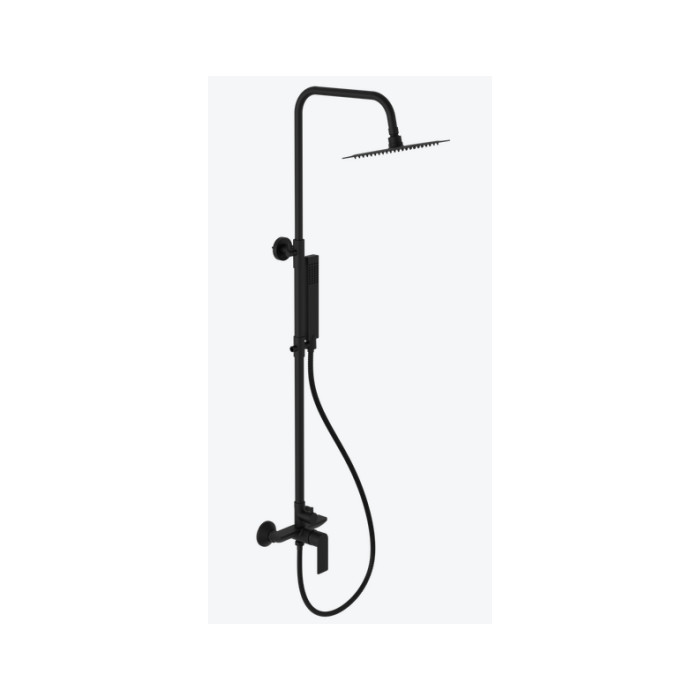 Комплект душовий Excellent Rain Glad чорний (ARNL.1181BS)