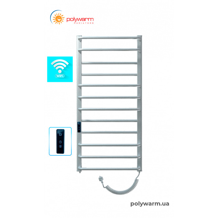 Електрична рушникосушка сухого типу Polywarm ED12/65 sensor Wi-Fi