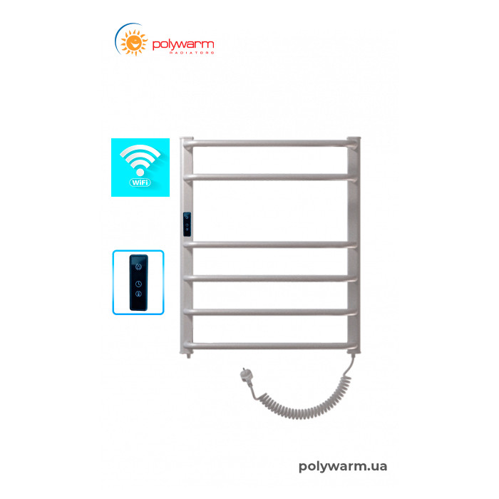 Електрична рушникосушка сухого типу Polywarm  EU6/65 Sensor Wi-Fi