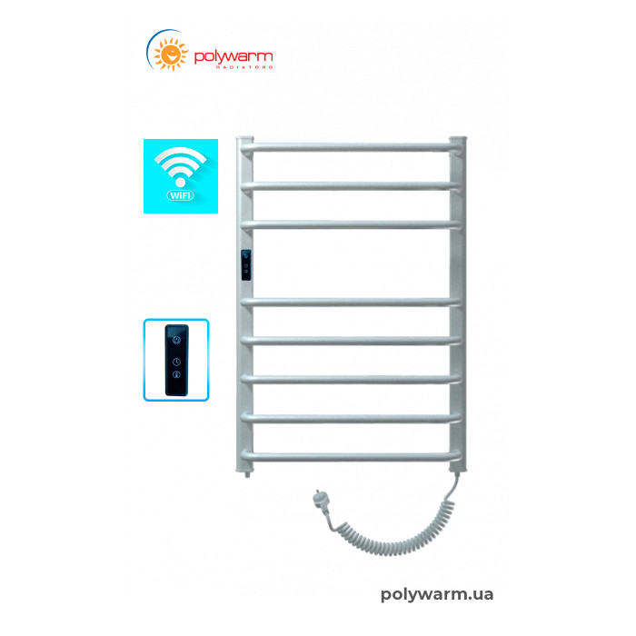 Електрична рушникосушка сухого типу Polywarm  EU8/55 Sensor Wi-Fi
