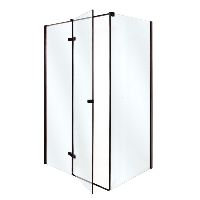 Душевая кабина INSANA Adriana Black  120х90х195 без поддона ( А0051344 )