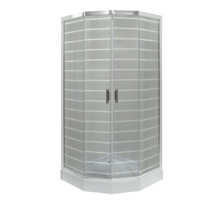 Душевая кабина Insana - Ida White P 92/5 W LN 90х90х205 низкий поддон ( А0048481 )