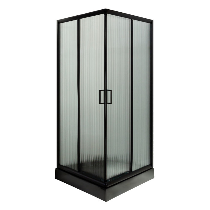 Душевая кабина Insana LAMIJA black 90х90х205 мелкий поддон ( А0048476 )