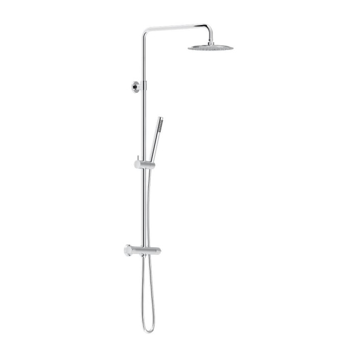 Душова система з душовим ТМС змішувачем, хром Damixa 936800000 Scandinavian Pure