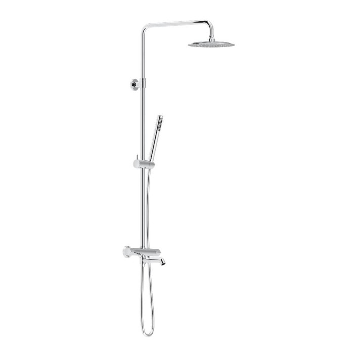 Душова система з душовим ТМС змішувачем, хром Damixa 936810000 Scandinavian Pure