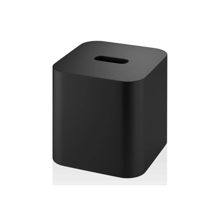 Бокс для салфеток Decor Walther STONE KBQ 13,5 x 13,5 x 13,5 cm  Nero opaco (0974060)