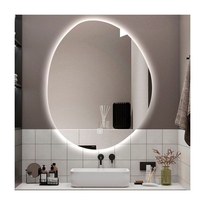 Зеркало DUSEL LED DE-M1020 75смх100 см сенсорное включение+подогрев 606521