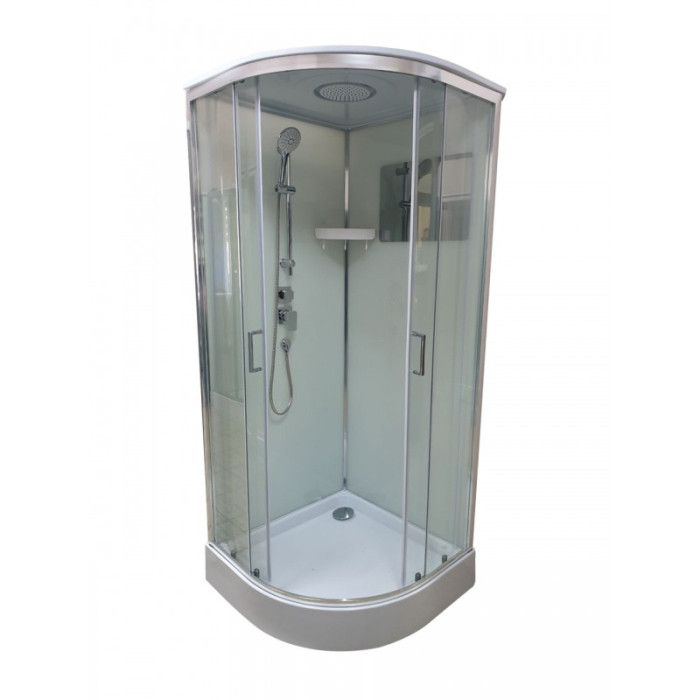 Душевой бокс Veronis BN-3-100 100х100х220 піддон - низький (18см)