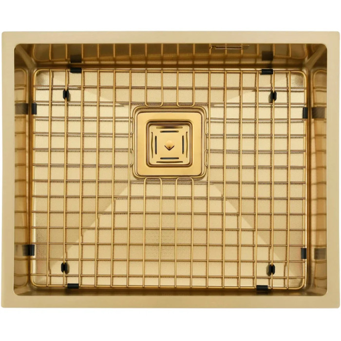 Кухонна мийка Fabiano Quadro 53 Celldecor Nano Gold 8216.401.1669