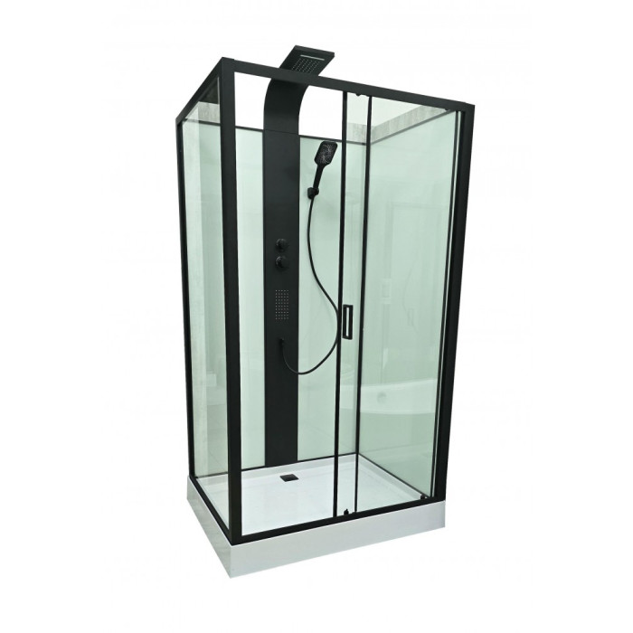 Душевой бокс Veronis BN-11-120 Black 120×90×235 см