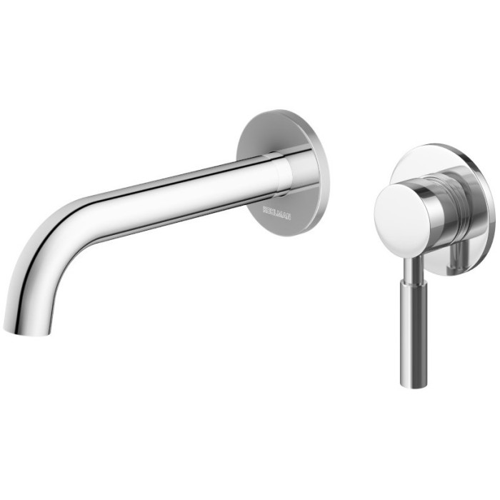 Змішувач для раковини (умивальника) KOHLMAN ROXIN CHROME + BOX прихованого монтажу (QW180R)