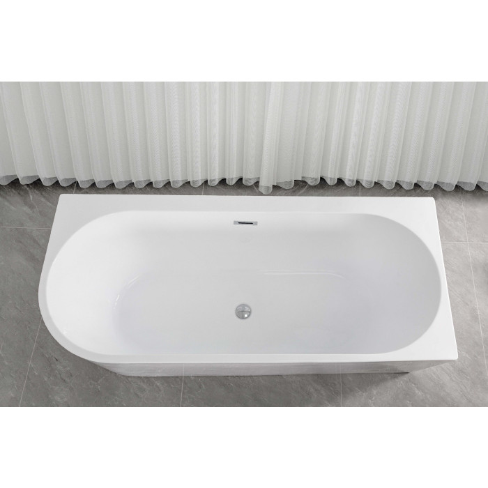 Окремо стояча ванна AquaStream NEREA 160 Правостороння 160*75 см