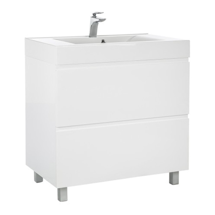 Тумба підлогова NORWAY Terra-600 M108060 біла з умивальником