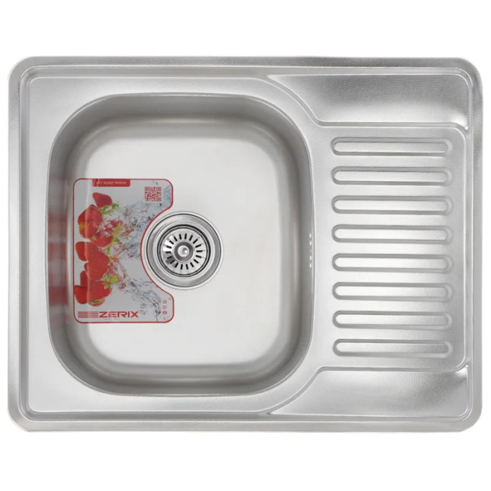 Мийка кухонна Zerix Z6350-08-180MD (micro decor) (ZS0572)