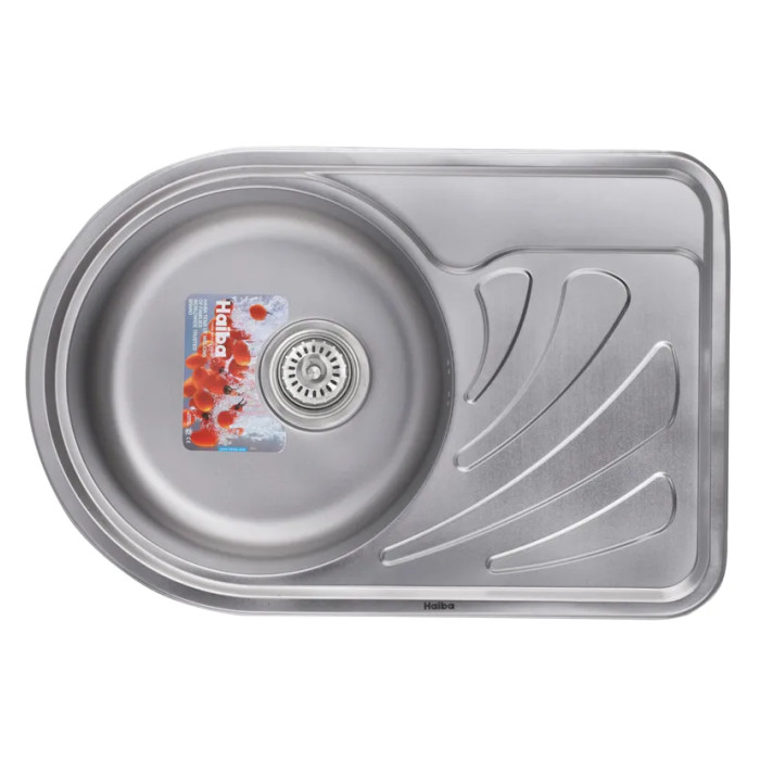 Кухонна мийка Haiba 67x44 (decor) (HB0557)