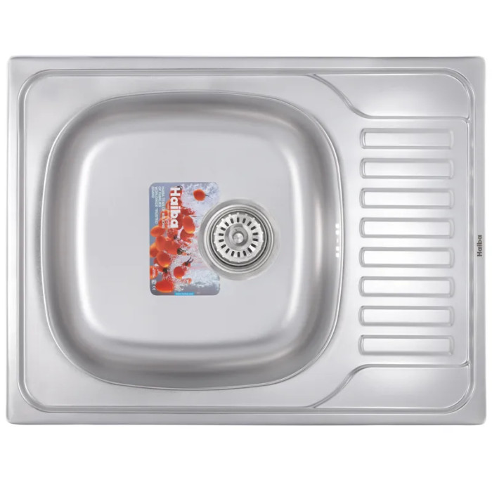 Кухонна мийка Haiba 65x50 Satin (HB0555)