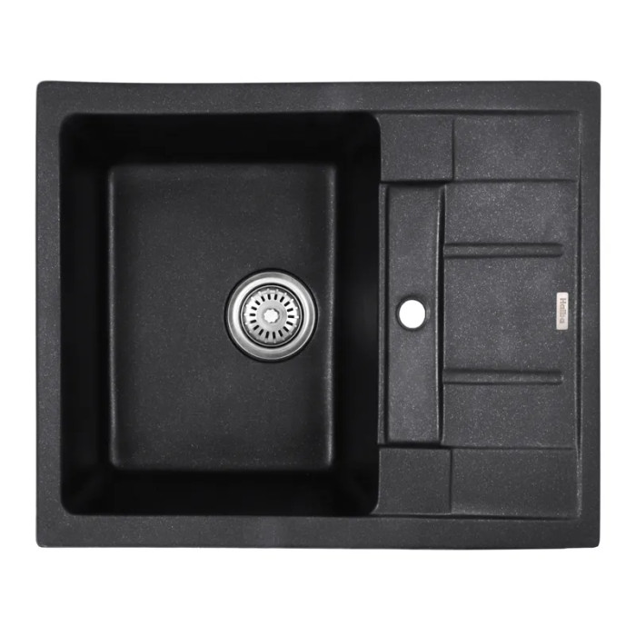 Гранітна кухонна мийка Haiba HB8210-G228 Gray 620x500x200 (HB0984)