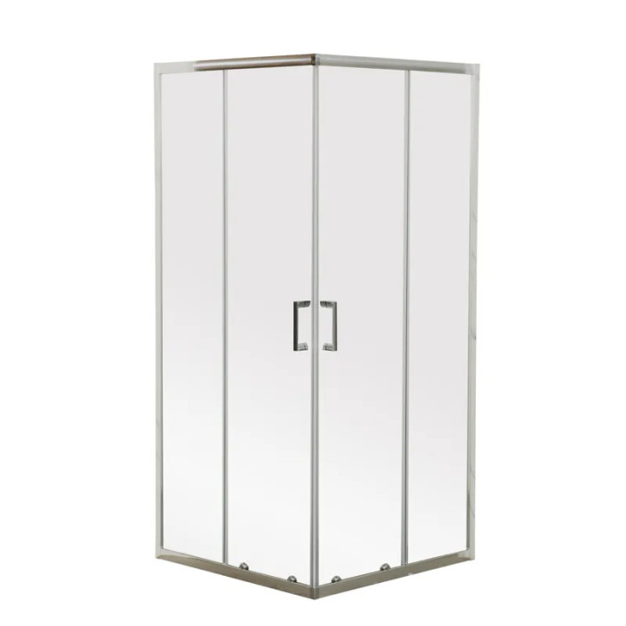 Душевая кабина Mixxus Premium DIVERSE  (90*90 см) SC02-90x90x195-TR Chrome прозрачное стекло (MI6861)