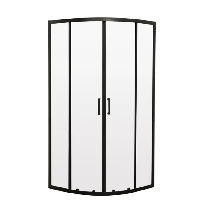 Душевая кабина Mixxus Premium (90*90 см) DIVERSE SC01-90x90x195-TR Black  (MI6860)