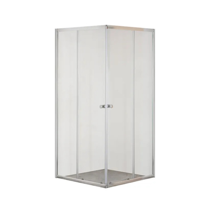 Душевая кабина mixxus CUBIC (90*90 см) SC01-90x90x185-TR CHROME прозрачное стекло (MI6906)