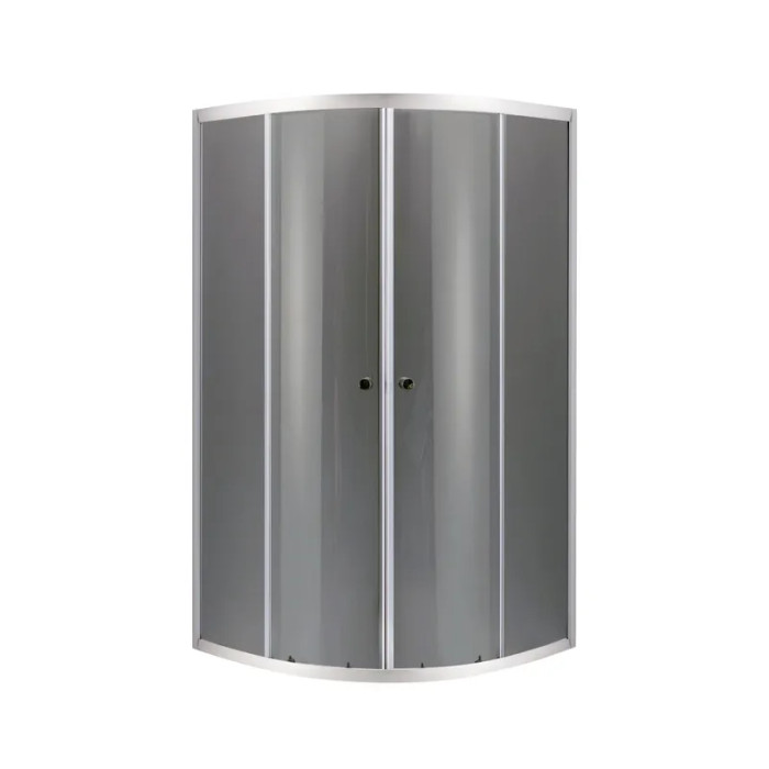 Душевая кабина Mixxus PLAIN (90*90 см) SC01-90x90x185-GR CHROME серое тонированное стекло, MI 6900