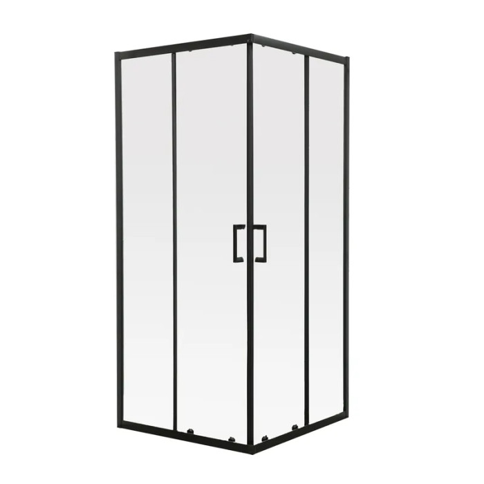 Душевая кабина Mixxus Premium (90*90 см) DIVERSE SC02-90x90x195-TR Black (MI6862)