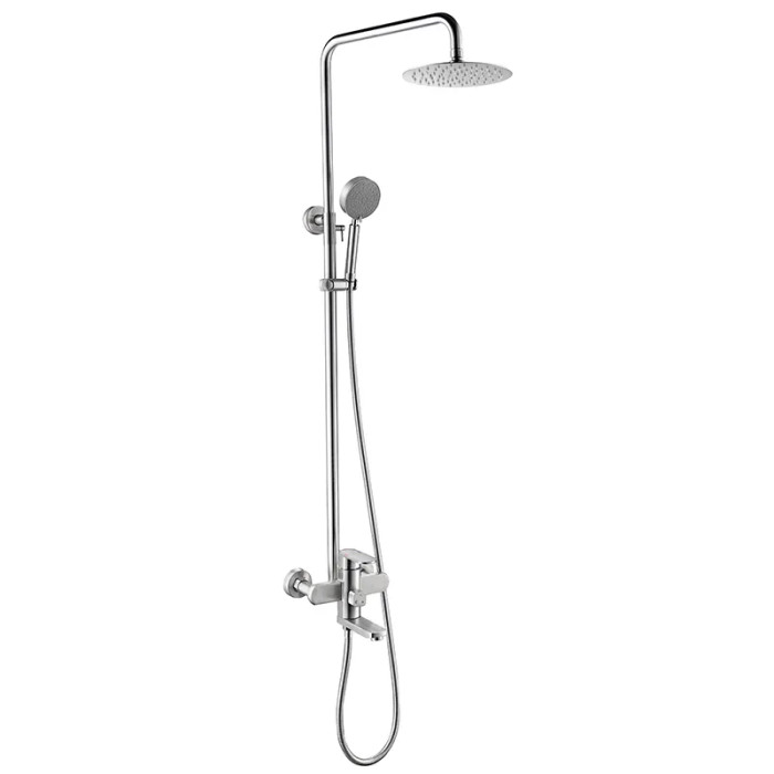 Душова колона ZERIX LEB-009-J зі змішувачем з нерж. сталі SUS304 (ZX4809)