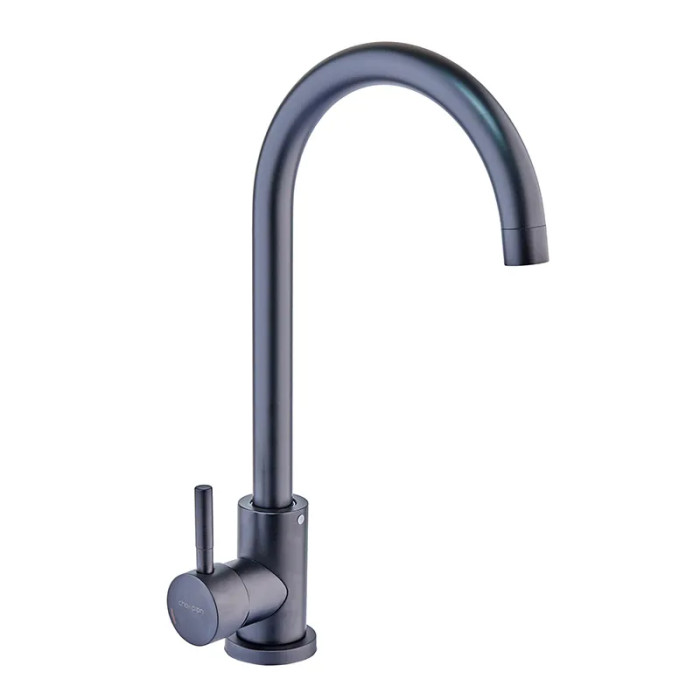 Змішувач для кухні Champion SUS-011 Black (CH0344) з нержавіючої сталі SUS304