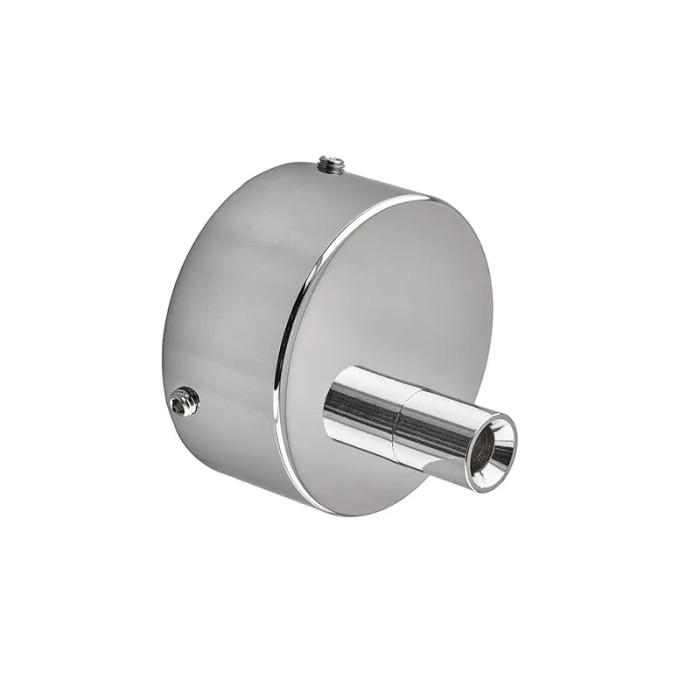 Чашка декоративна Mixxus TCC-01 CHROME (кругла) для маскування кабелю (колір хром) (MI6637)