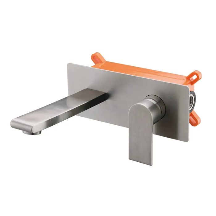 Змішувач для умивальника Koer KI-16015-02 вбудований (нерж. сталь) (KR4783)