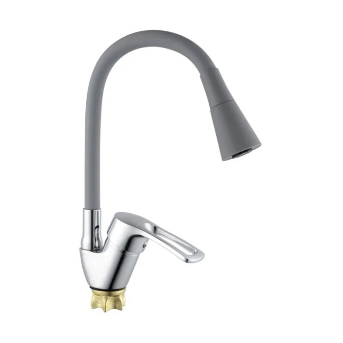 Змішувач для кухні Champion YUB 011-181 (Nut) Refl.Grey (MI6422)