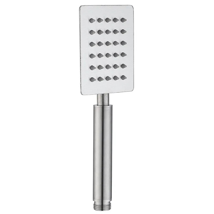 Ручний душ Mixxus SH-02.SUS з неірж. сталі SUS304 (MI6050)