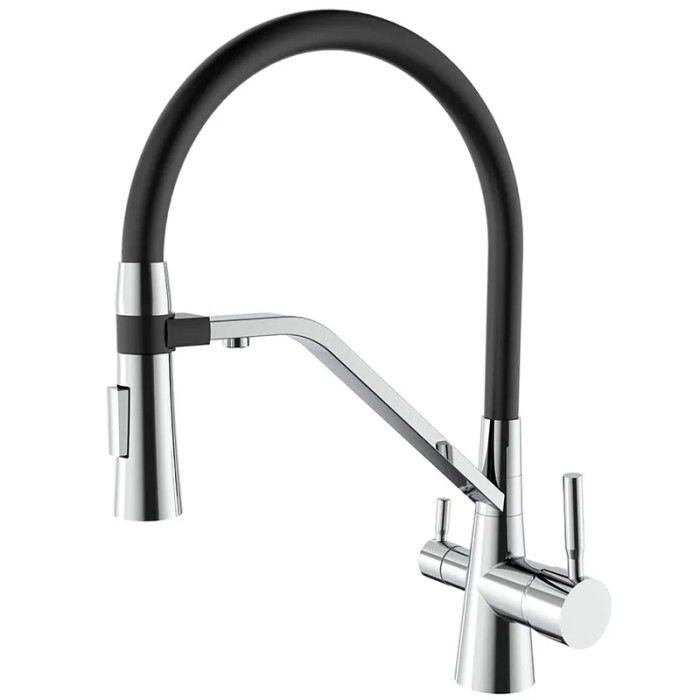 Змішувач для кухні Mixxus Premium Magnet 021 REFL.BLACK (MI6973)
