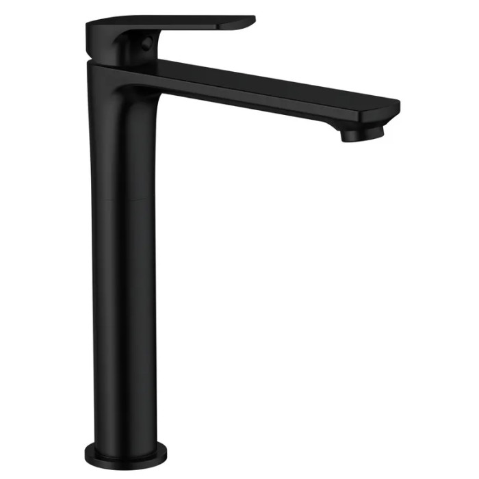 Змішувач для умивальника високий Mixxus Premium MONE 001 NUT HIGH Black (MI6775)